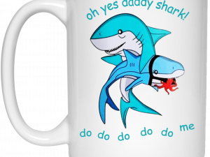 Daddy Shark PNG HD Image