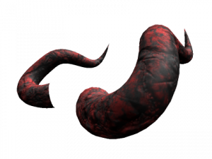 tentacle, creature appendage, fantasy monster, organic form, Demon Horns PNG