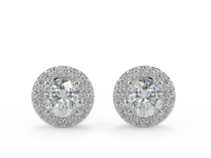 Diamond Earring No Background