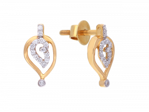 Diamond Earring PNG Cutout