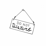 Do Not Disturb PNG Images