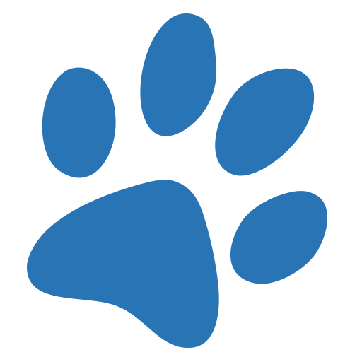 Dog Paw Print PNG Background