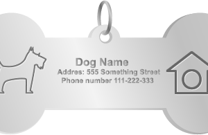 Dog Tag PNG File