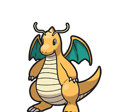 Dragonite PNG Cutout