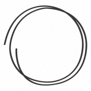 Drawn Circle PNG Cutout