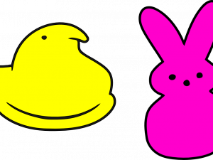 Easter Peeps Bunny PNG Photos