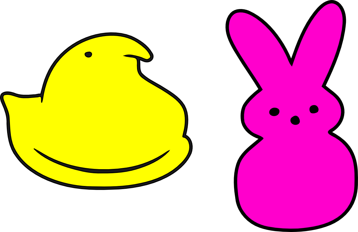 Easter Peeps Bunny PNG Photos