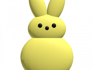 Easter Peeps Bunny PNG Picture