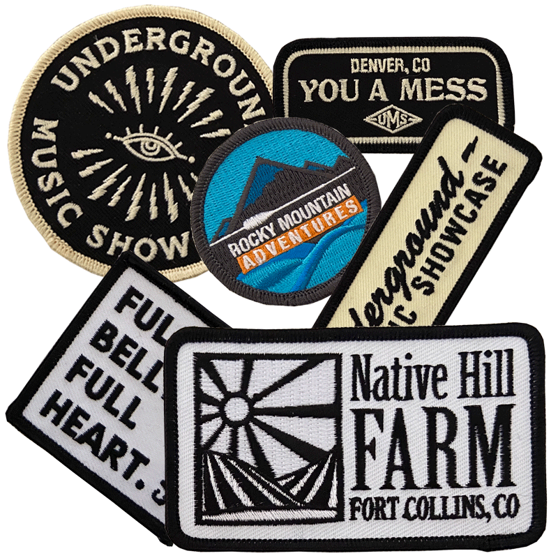 Embroidered Patch PNG Images