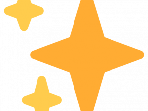 Emoji Sparkles PNG