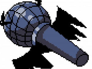 FNF Microphone PNG HD Image