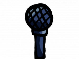 FNF Microphone PNG Pic