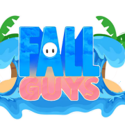 Fall Guys Logo Background PNG