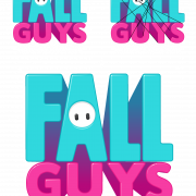 Fall Guys Logo PNG Background