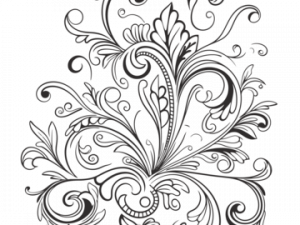 Filigree PNG Photo