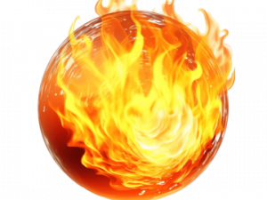 Fire Ball PNG Cutout