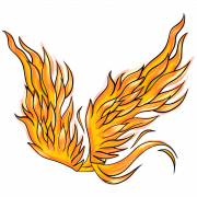 Fire Wings PNG Clipart