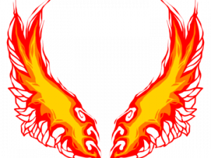 Fire Wings PNG Cutout