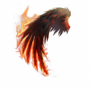 Fire Wings PNG Image