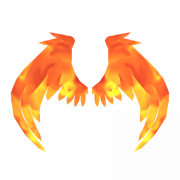 Fire Wings PNG Picture