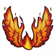 Fire Wings Transparent