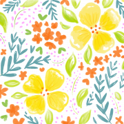 Floral Pattern PNG File