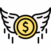 Fly Money PNG Image File