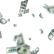 Flying Money PNG Clipart