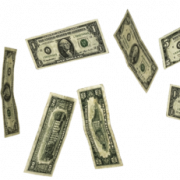 Flying Money PNG Free Image