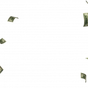 Flying Money PNG HD Image