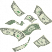 Flying Money PNG Image
