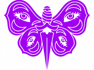 Flying Purple Butterfly PNG Image HD