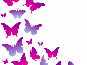 Flying Purple Butterfly PNG Images HD