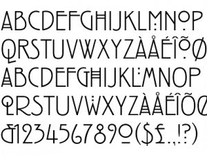 Font PNG Photo