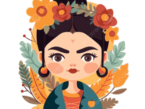 Frida Kahlo PNG Cutout