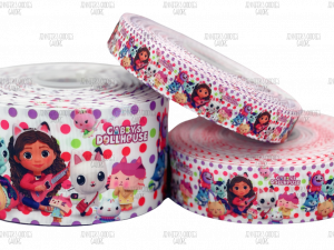 Colorful Decorative Tape Featuring Cute Characters, Crafting Supplies, Kids' Craft Accessories, Whimsical Washi Tape, Gabby Dollhouse PNG