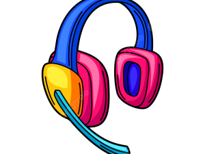 Gaming Headphone PNG Image