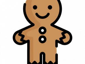 Gingerbread Man PNG Background