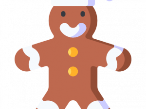 Gingerbread Man PNG Image File