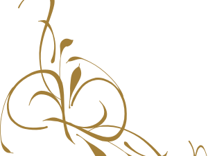 Gold Flower PNG Image