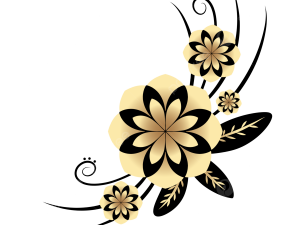 Gold Flower PNG Image HD