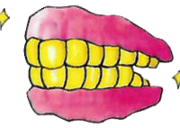 Gold Teeth PNG Clipart