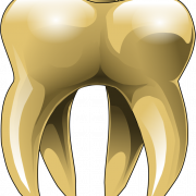 Gold Teeth PNG HD Image