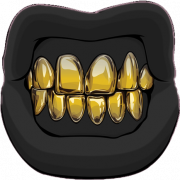 Gold Teeth PNG Image HD