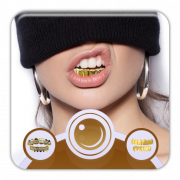 Gold Teeth PNG Photo