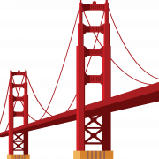 Golden Gate Bridge PNG Image File
