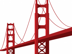 Golden Gate Bridge PNG Image File