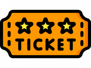 Golden Ticket PNG Image HD