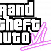 Grand Theft Auto 6 Logo PNG Cutout
