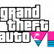 Grand Theft Auto 6 Logo PNG File